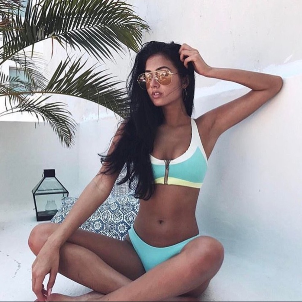 NEW ✨ MAAJI Bottoms - Splash Sublime Hipster Cut Reversible Bikini Bottoms - M